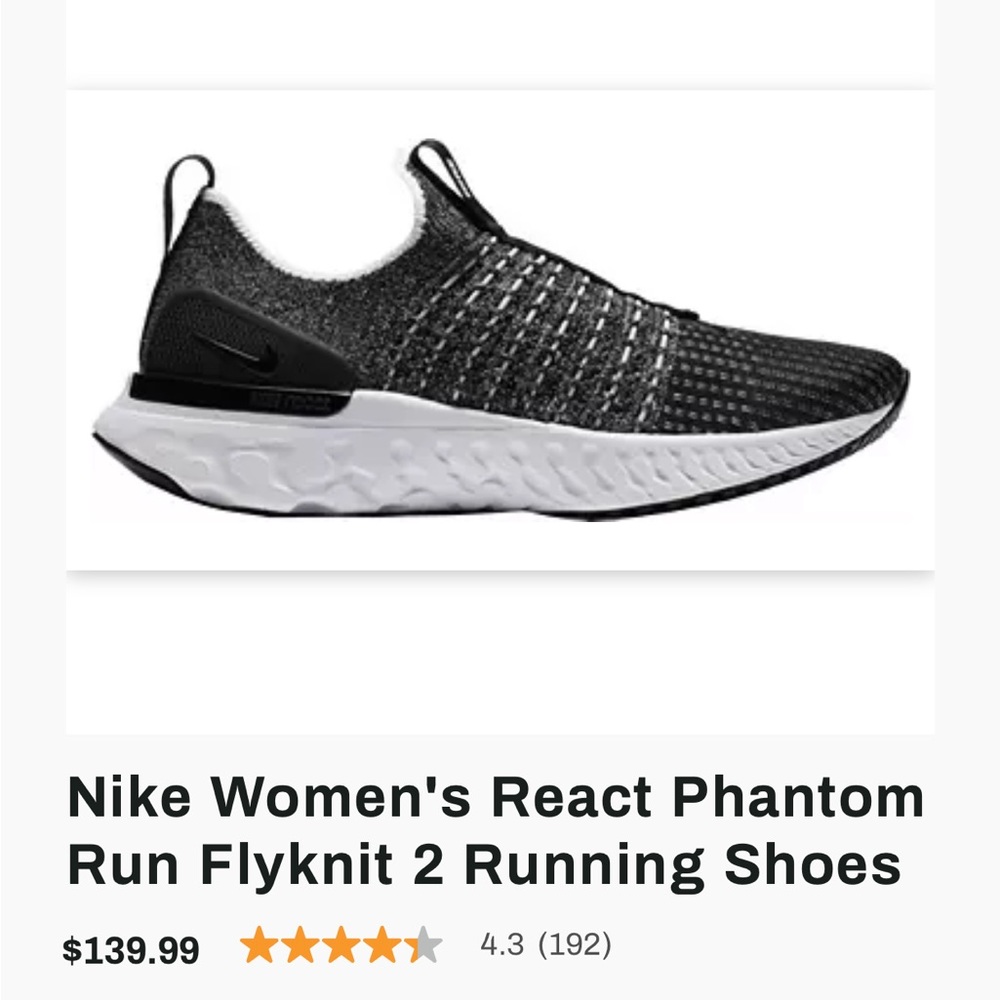 Nike Women's React Phantom Run Flyknit 2 Running Shoes